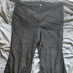Lane Bryant Black Dress Pants Size 24S